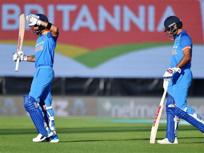 Sharp sunlight delayed the India New Zealand ODI for 30 minutes