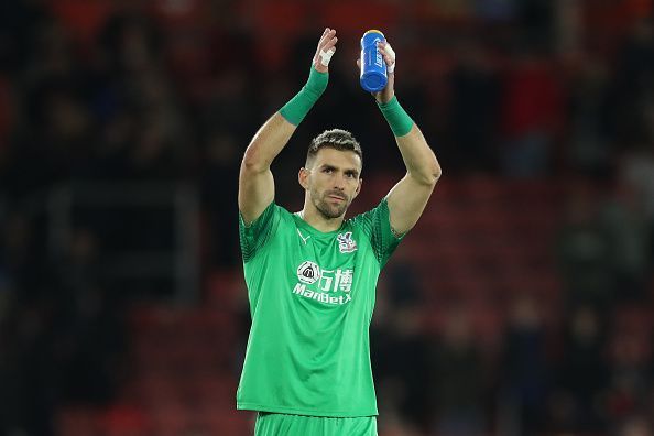 Guaita made a number of vital second half saves against Southampton