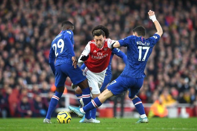 Mesut was brilliant in the first-half and caused Chelsea all sorts of problems