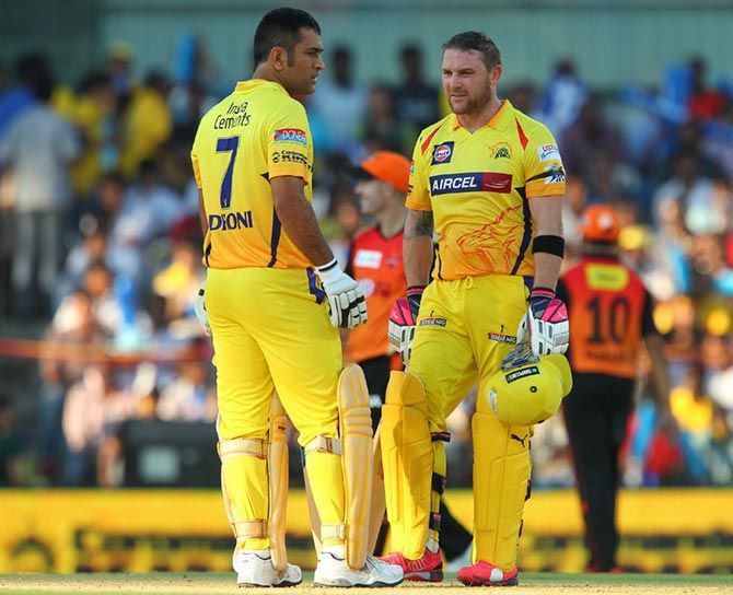 Brendon McCullum played for both CSK and RCB
