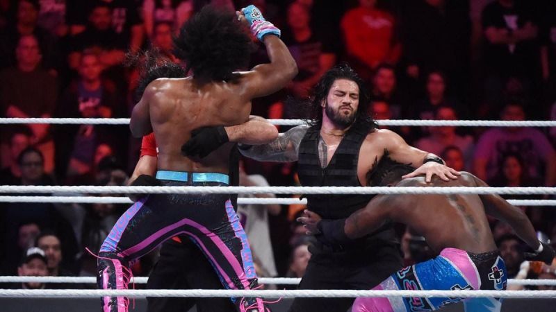 The New Day and The Shield in action