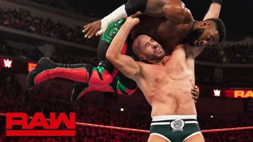 Cedric Alexander's match with Cesaro