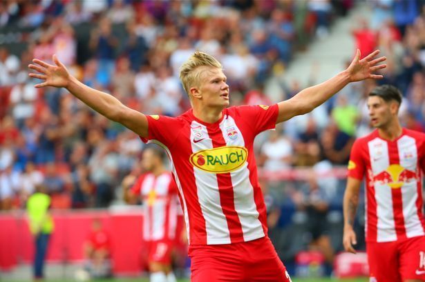 Erling Braut Haaland was a star performer for Salzburg in the 2019-20 Champions League