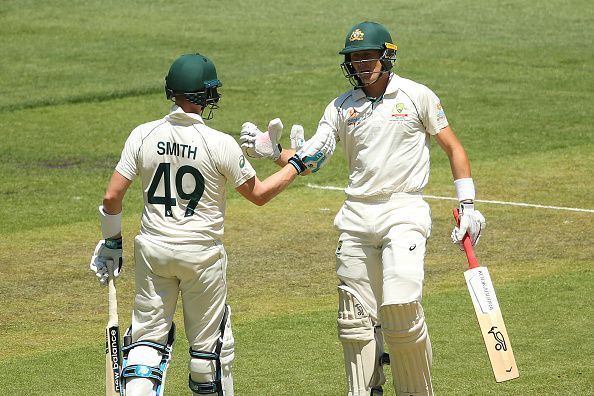 Australia&#039;s Steve Smith and Marnus Labuschagne