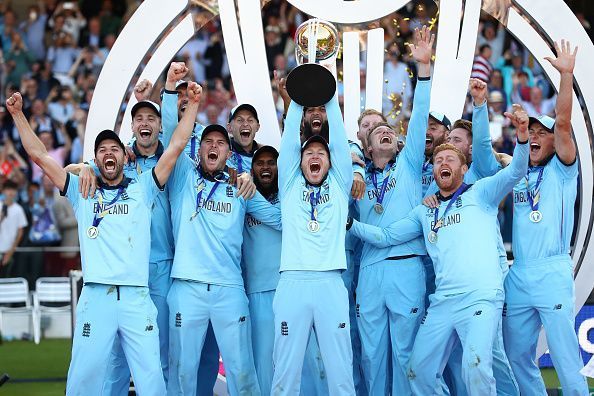 England are the world champions in 50-over cricket