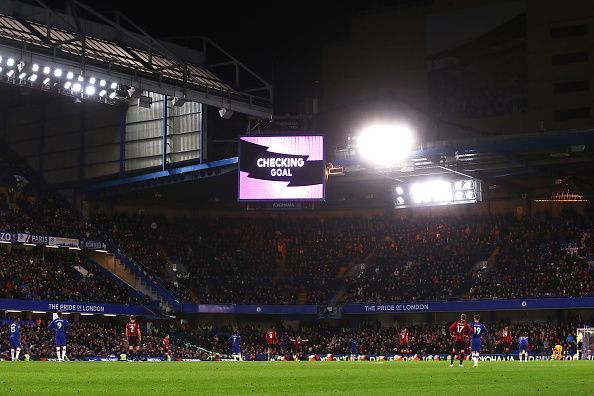 VAR had to intervene after match officials initially ruled Gosling&#039;s goal an offside