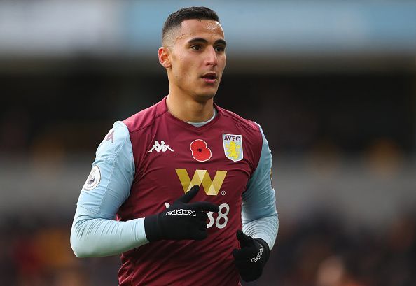 Anwar El Ghazi of Aston Villa