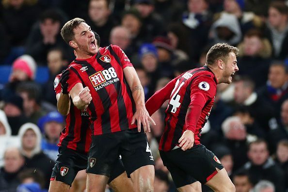 Injury-hit Bournemouth returned to winning ways in dramatic fashion against Chelsea