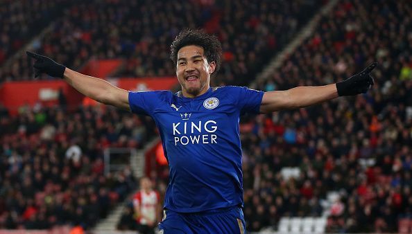 Shinji Okazaki&#039;s goals helped Leicester to win the Premier League in 2015-16