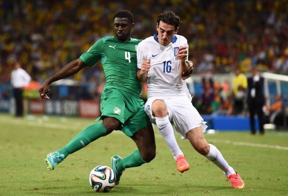 Greece v Cote D&#039;Ivoire: Group C - 2014 FIFA World Cup Brazil