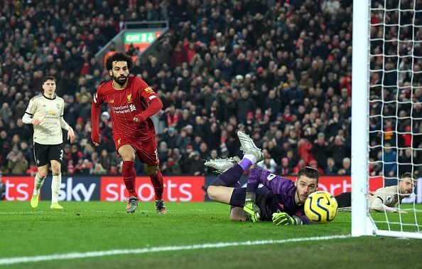 Mohamed Salah&#039;s goal against Manchester United was one of the defining moments of the season