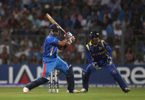 Virat Kohli made a crucial 35 in the 2011 World Cup final