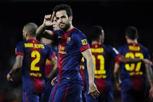 Cesc Fabregas returned to Barcelona after a successful spell with Arsenal