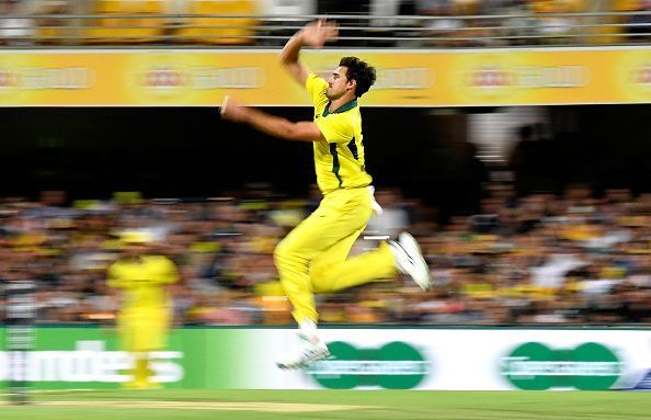 Mitchell Starc took three wickets in the first ODI