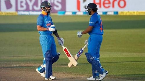 Virat Kohli and Rohit Sharma