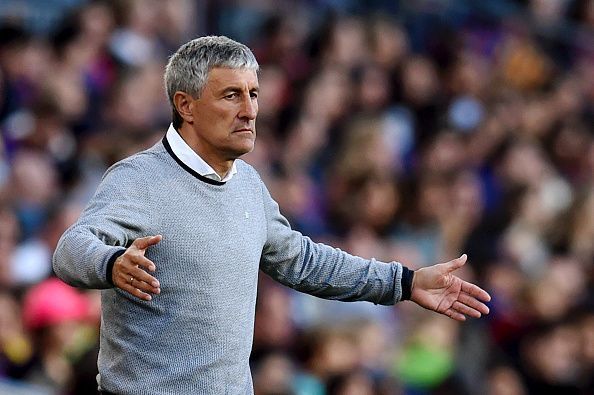 Quique Setien has signed a 2 and a half year deal with Barcelona