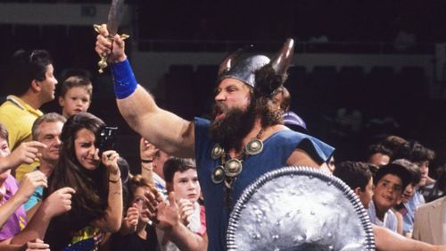 The Berserker didn't give anyone the Viking Experience during his run with the WWE.