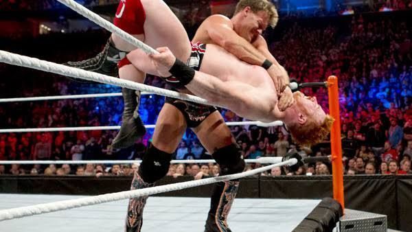 Jericho might have lost, but both he and Sheamus fought in title matches at Mania XXVIII