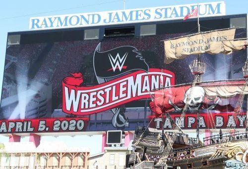 WrestleMania 36 takes place on April 6