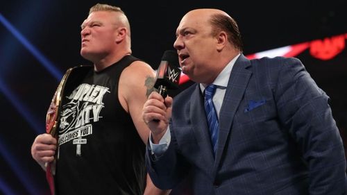 Brock Lesnar and Paul Heyman