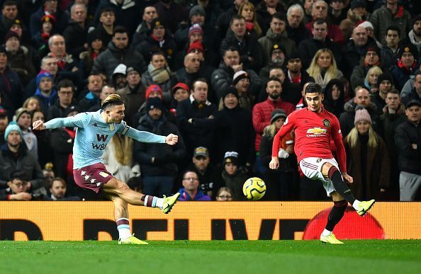 Jack Grealish caught Manchester United cold with this phenomenal strike