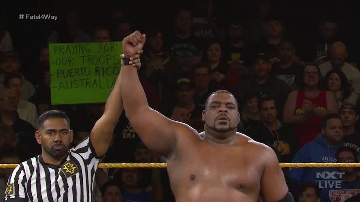 Keith Lee became the No. 1 contender for the NXT North American title