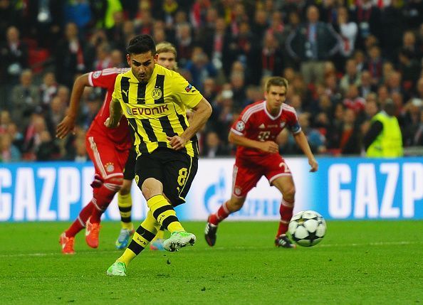 Ilkay Gundogan scored Dortmund&#039;s goal in the 2012-13 Champions League final