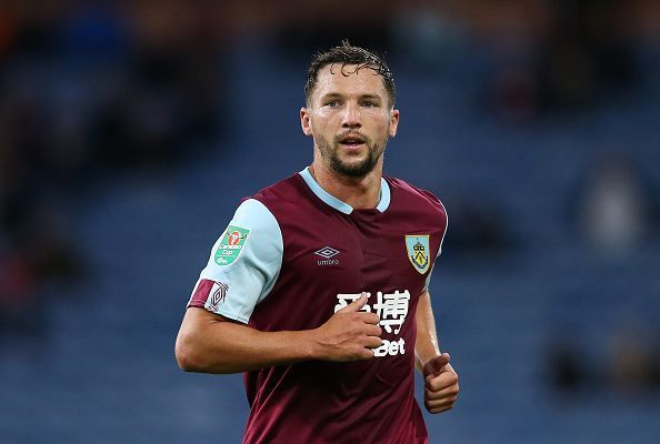 Danny Drinkwater has featured just twice for Burnley since joining in summer