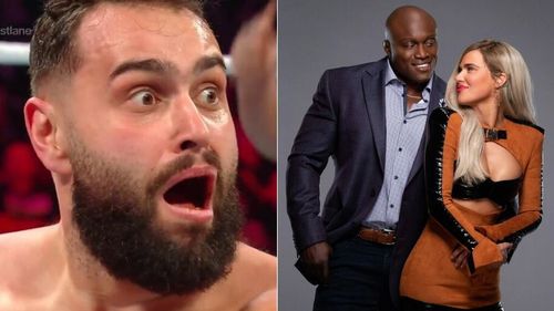 Lana and Bobby Lashley's wedding was gatecrashed by Rusev and Liv Morgan