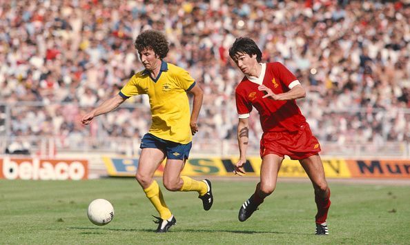 Alan Hansen (R) is Liverpool&#039;s best-ever defender