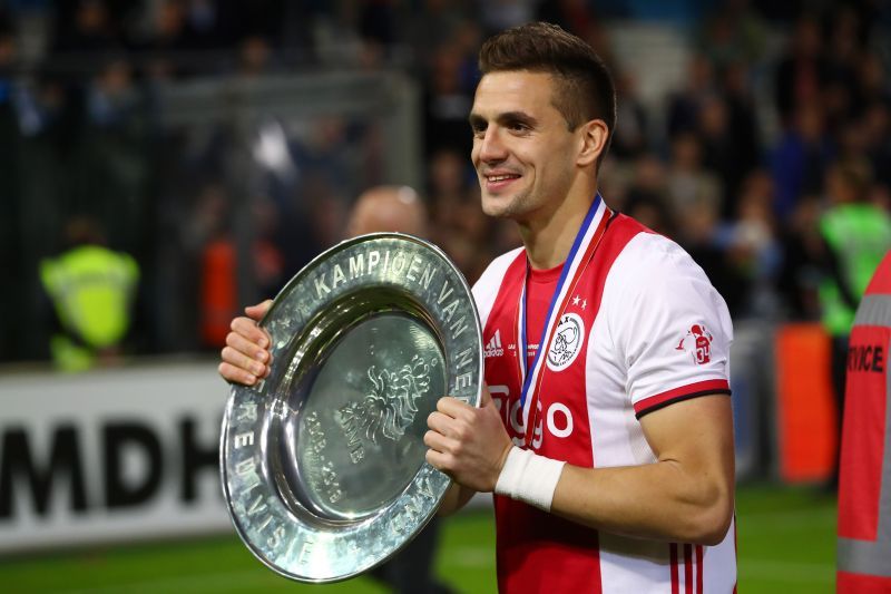 Ajax captain Du&scaron;an Tadić