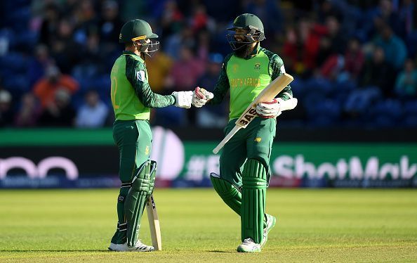 Quinton de Kock and Hashim Amla