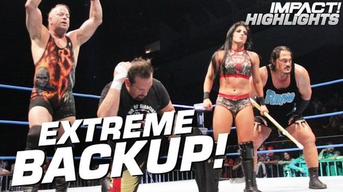 He knows her well enough now (Pic Source: Impact Wrestling)