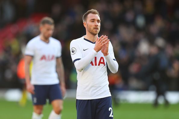 Eriksen is on the verge of joining Inter Milan