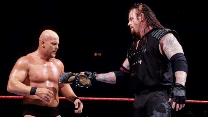 Two of WWE&#039;s biggest 90s stars, Stone Cold Steve Austin and The Undertaker met at Summerslam in 1998