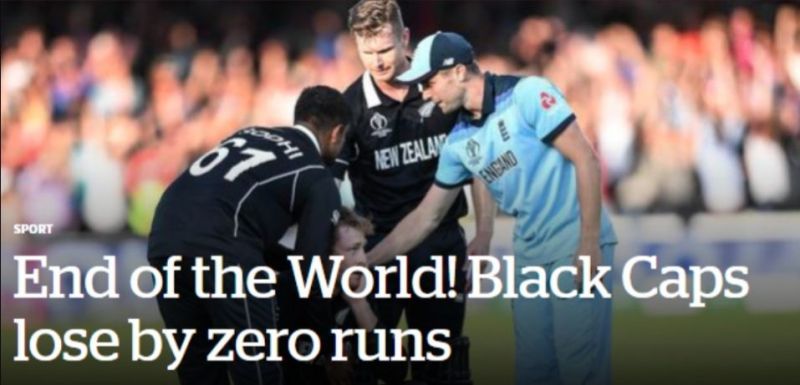 New Zealnd lost to the rules, not to England