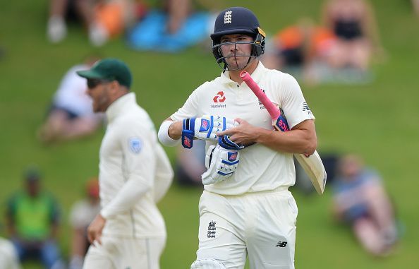 Rory Burns was injured while playing football during the practice session