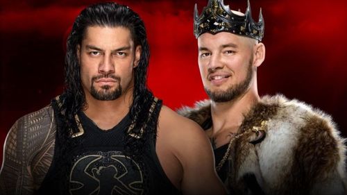 Round 4 between Reigns and Corbin