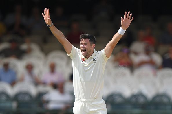 James Anderson is 16 more wickets short of claiming 600 Test victims.