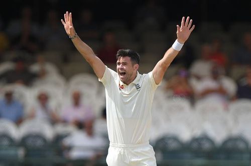 James Anderson is 16 more wickets short of claiming 600 Test victims.