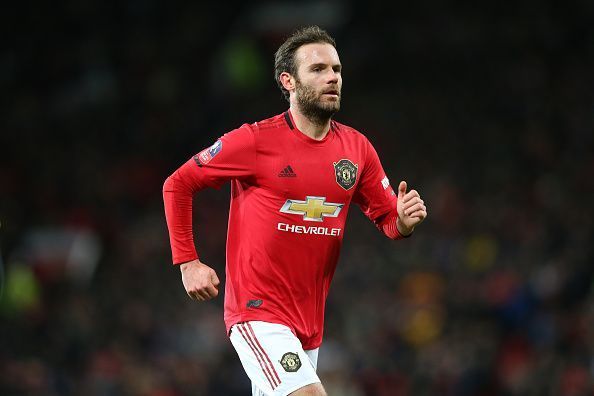 Juan Mata was a waste in the right-midfield position against Burnley