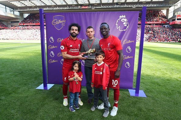 Salah, Mane claimed the Golden boot alongside Aubameyang