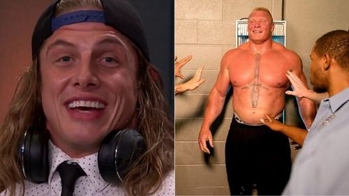 Matt Riddle often calls out Brock Lesnar