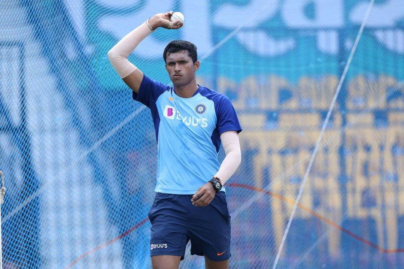 Navdeep Saini trains ahead of Pune T20I