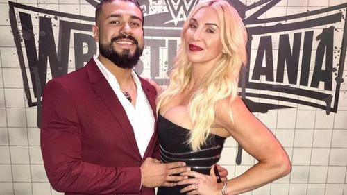 Charlotte Flair and Andrade got engaged on New Year's!