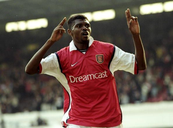 Nwankwo Kanu rocked Stamford Bridge with his hattrick Enter caption