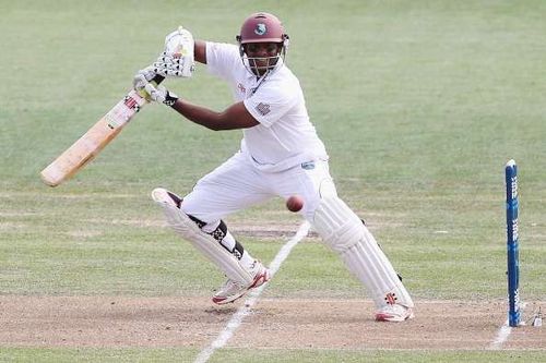 Chanderpaul went about his business like a monk