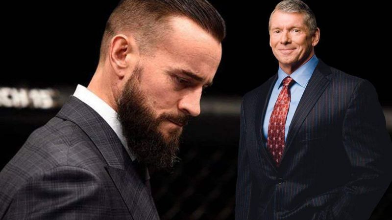 CM Punk and Vince McMahon