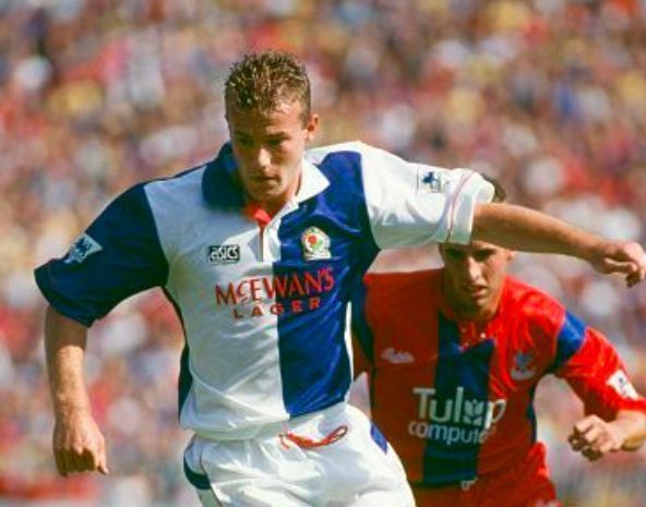 Alan Shearer&#039;s Blackburn Rovers debut v Crystal Palace in 1992