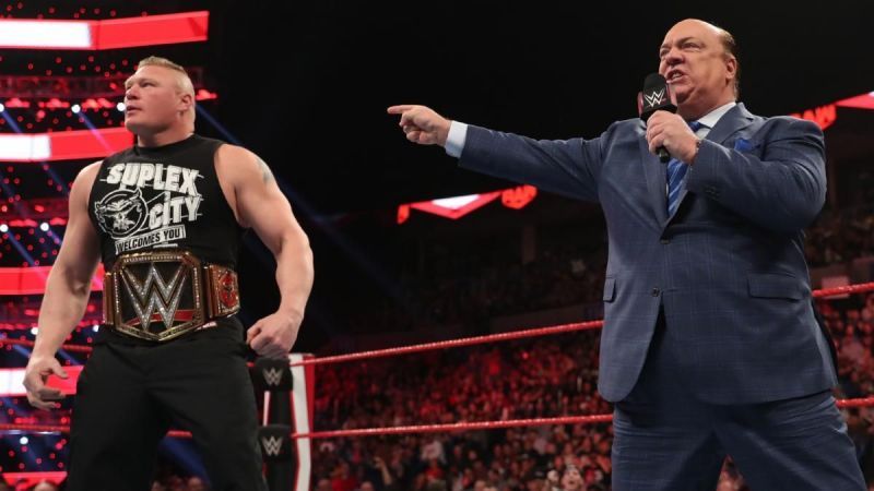 Brock Lesnar and Paul Heyman